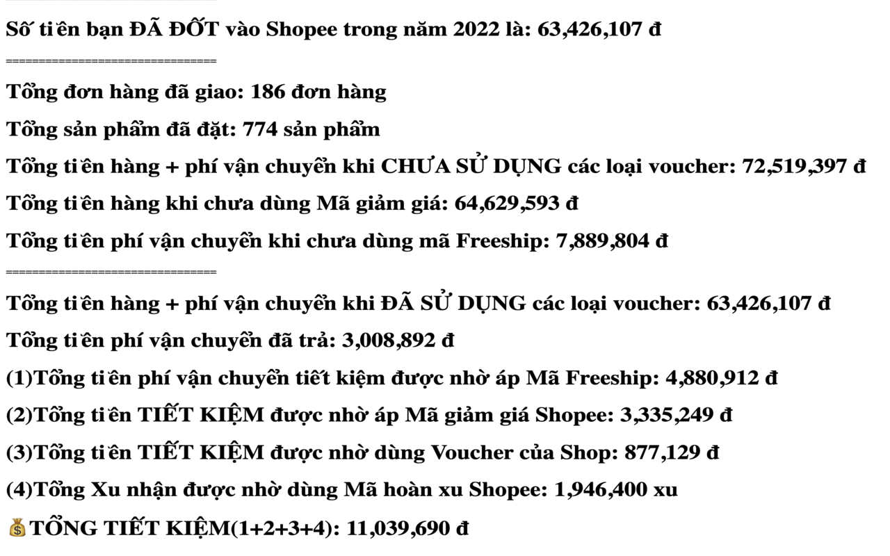 Thống kê đơn Shopee 2022 chrome谷歌浏览器插件_扩展第1张截图