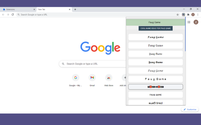 FAUG Stylish Text Generator chrome谷歌浏览器插件_扩展第1张截图