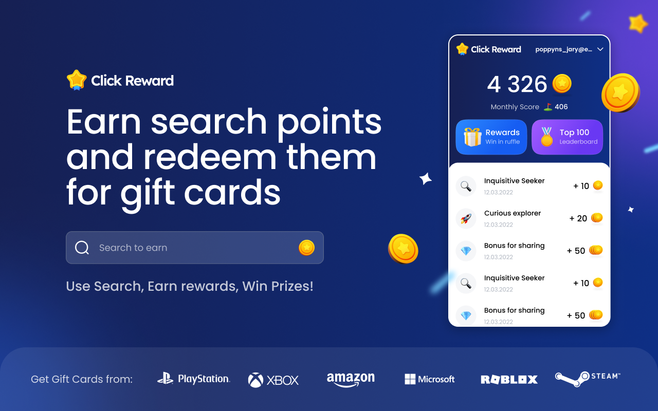 Search Rewards chrome谷歌浏览器插件_扩展第5张截图