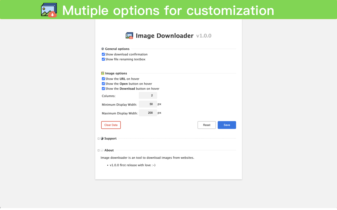 Image Downloader Pro chrome谷歌浏览器插件_扩展第3张截图
