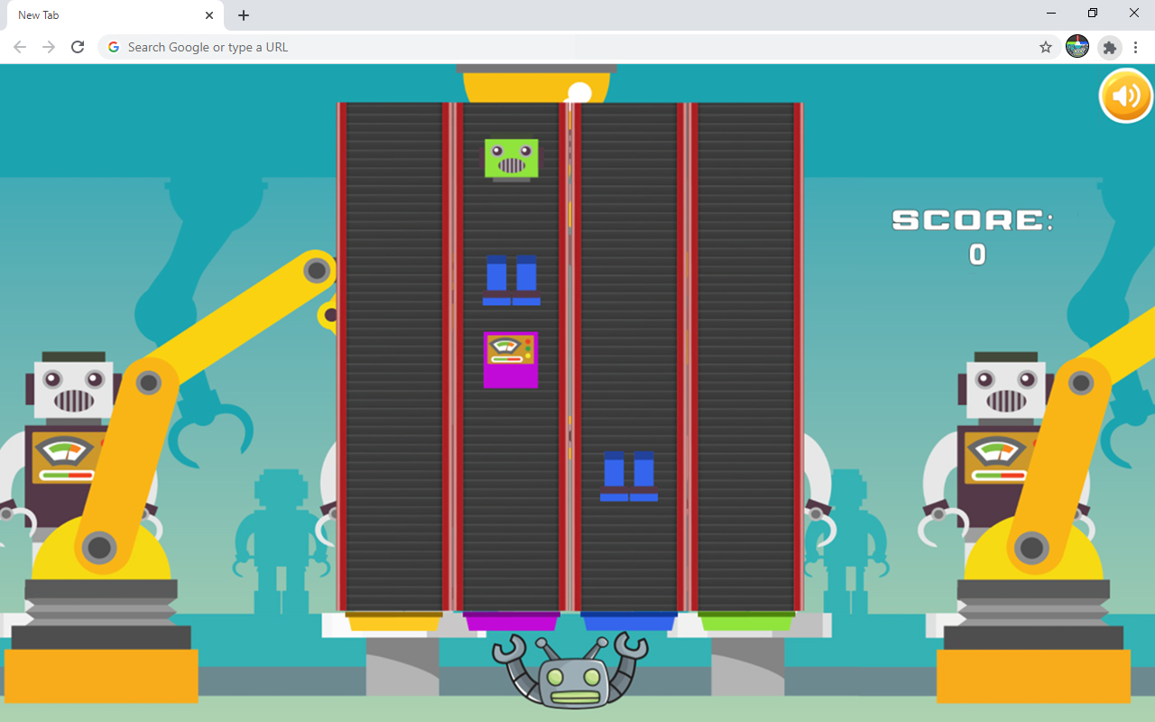 Robot Factory Puzzle Game chrome谷歌浏览器插件_扩展第2张截图