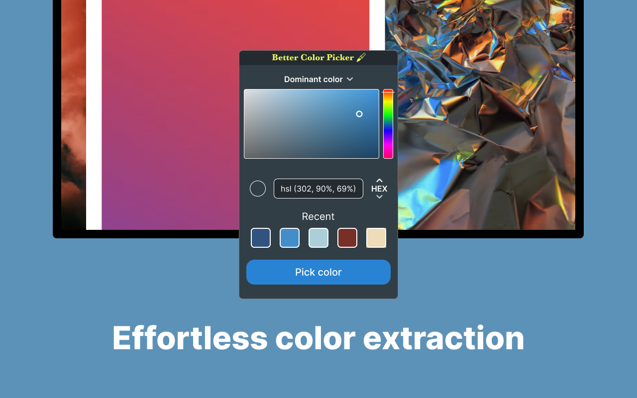 Better Color Picker - pick any color in Chrome chrome谷歌浏览器插件_扩展第1张截图
