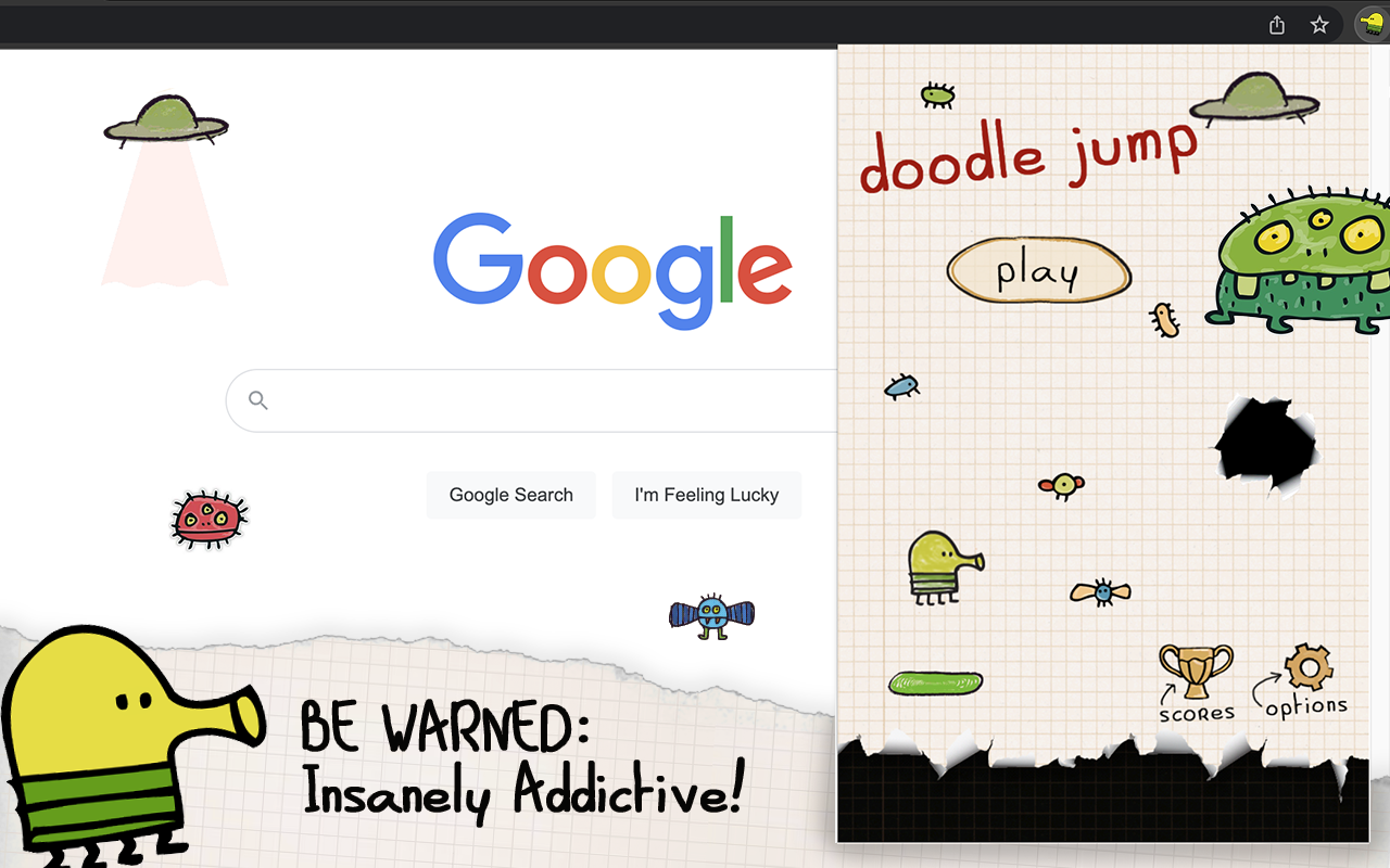 Doodle Jump original chrome谷歌浏览器插件_扩展第5张截图