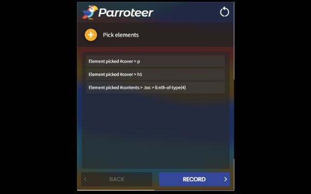 Parroteer chrome谷歌浏览器插件_扩展第3张截图