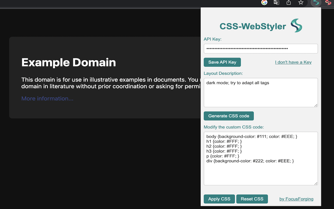 CSS-WebStyler chrome谷歌浏览器插件_扩展第2张截图