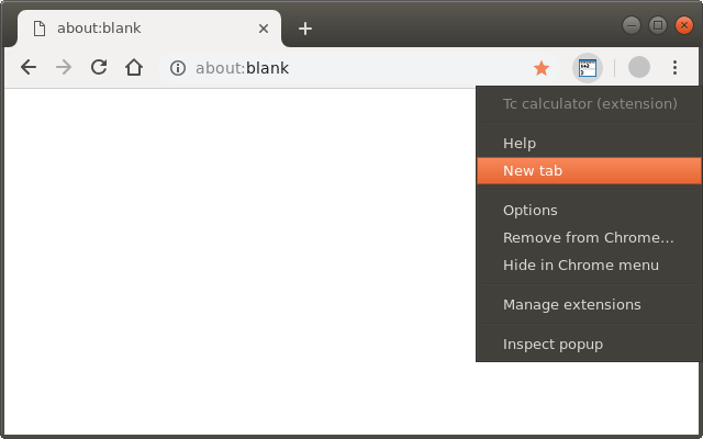 Tc calculator (extension) chrome谷歌浏览器插件_扩展第2张截图