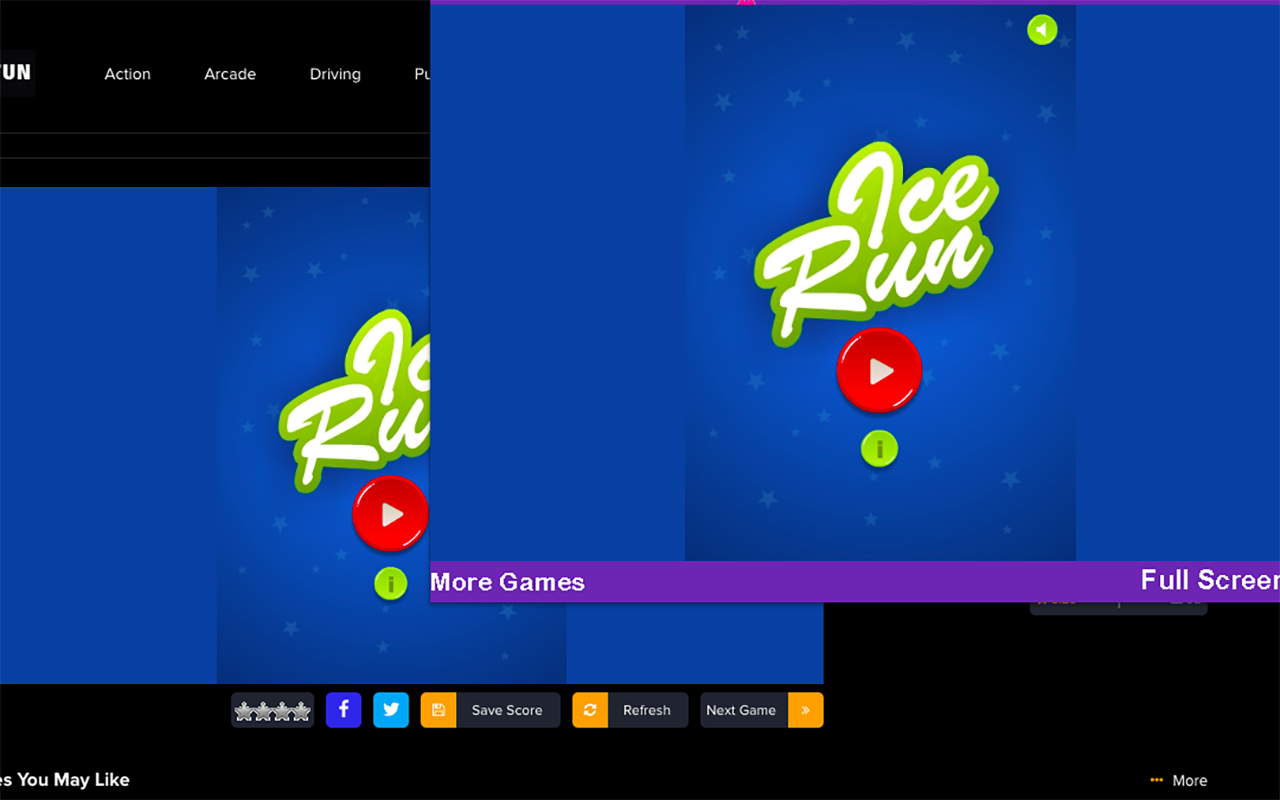 Ice Run - Html5 Game chrome谷歌浏览器插件_扩展第1张截图