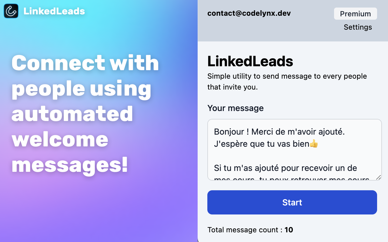 LinkedLeads chrome谷歌浏览器插件_扩展第3张截图