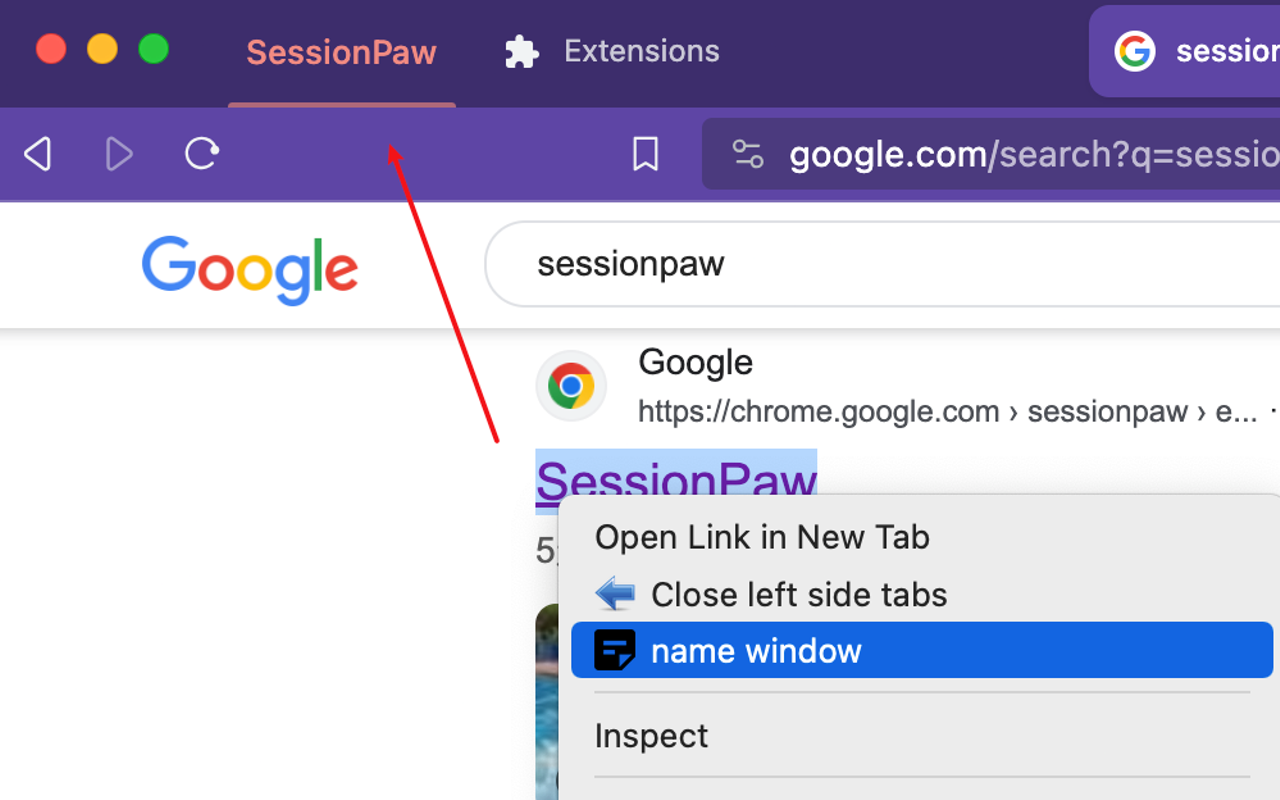 Name Window chrome谷歌浏览器插件_扩展第1张截图