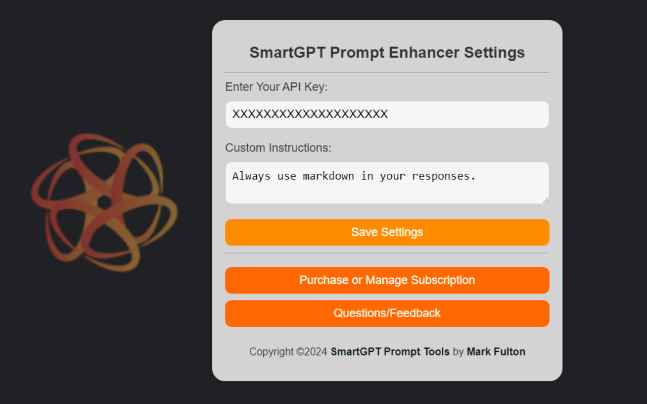 SmartGPT Prompt Enhancer chrome谷歌浏览器插件_扩展第2张截图