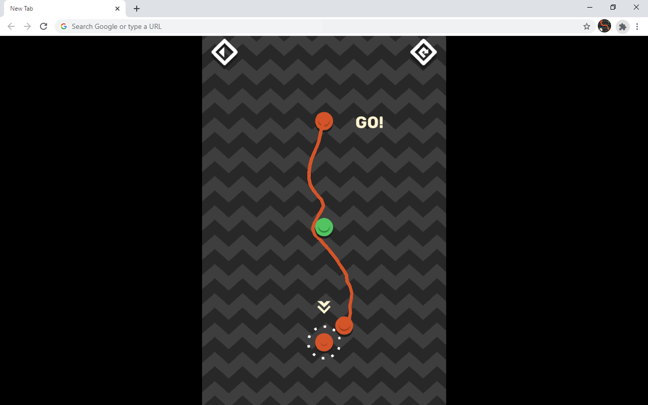 Red Rope Puzzle Game chrome谷歌浏览器插件_扩展第1张截图