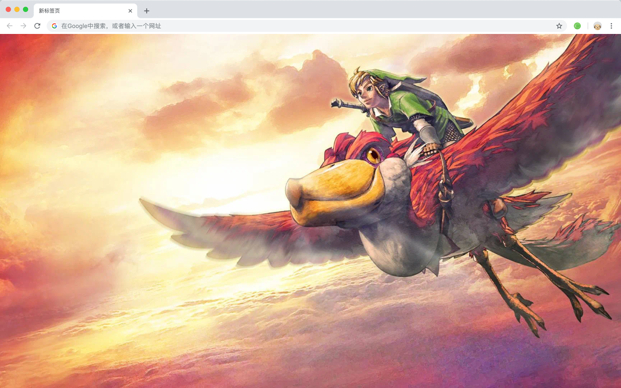 《塞尔达传说 旷野之息》主题4K壁纸新标签页 chrome谷歌浏览器插件_扩展第2张截图