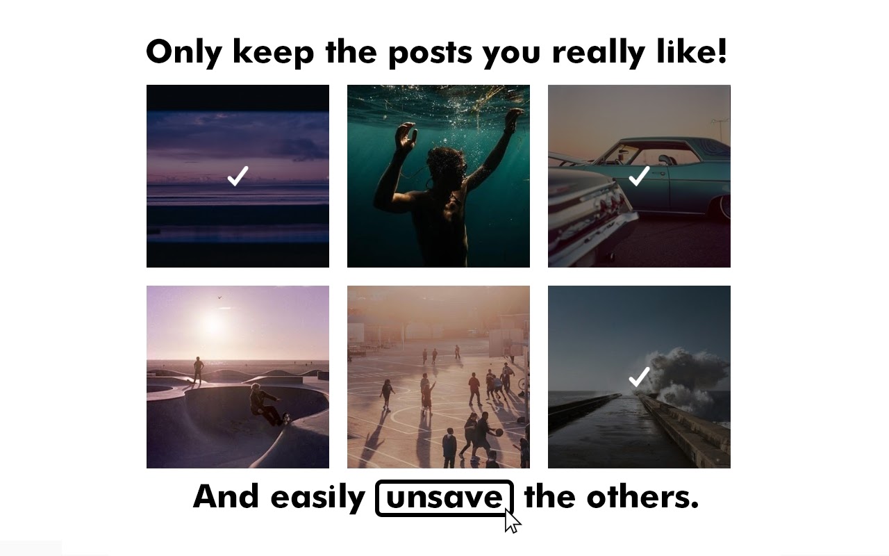 Unsaver for Instagram chrome谷歌浏览器插件_扩展第2张截图