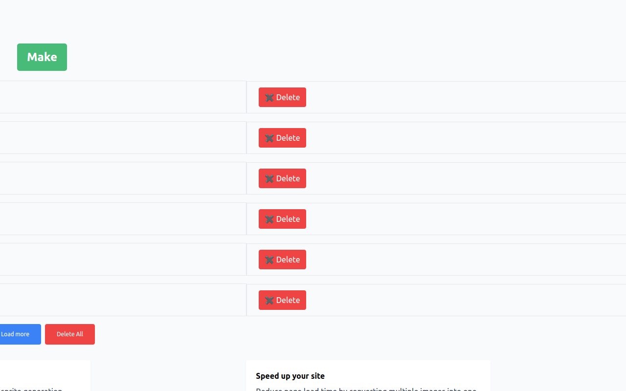 Sprite generator online chrome谷歌浏览器插件_扩展第1张截图