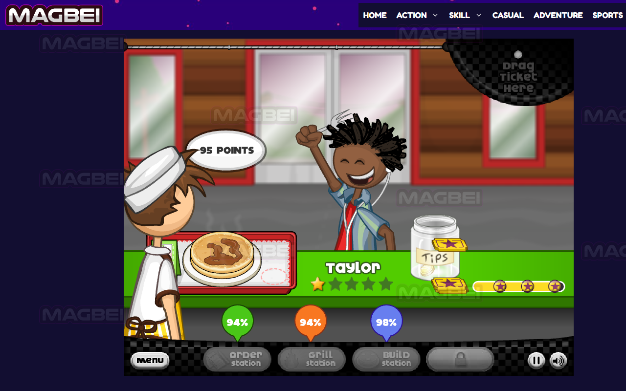 Papa's Pancakeria Unblocked Game - Launcher chrome谷歌浏览器插件_扩展第4张截图