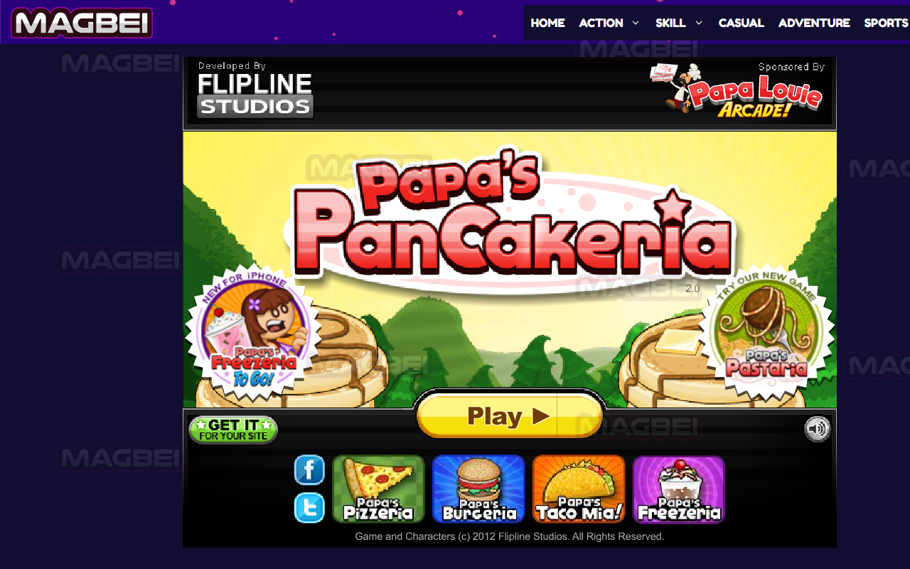 Papa's Pancakeria Unblocked Game - Launcher chrome谷歌浏览器插件_扩展第5张截图