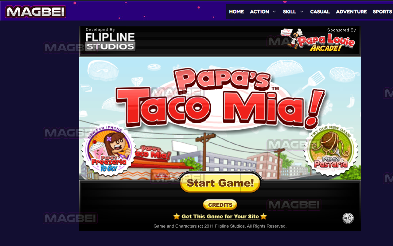 Papa's Taco Mia Unblocked Game - Launcher chrome谷歌浏览器插件_扩展第3张截图