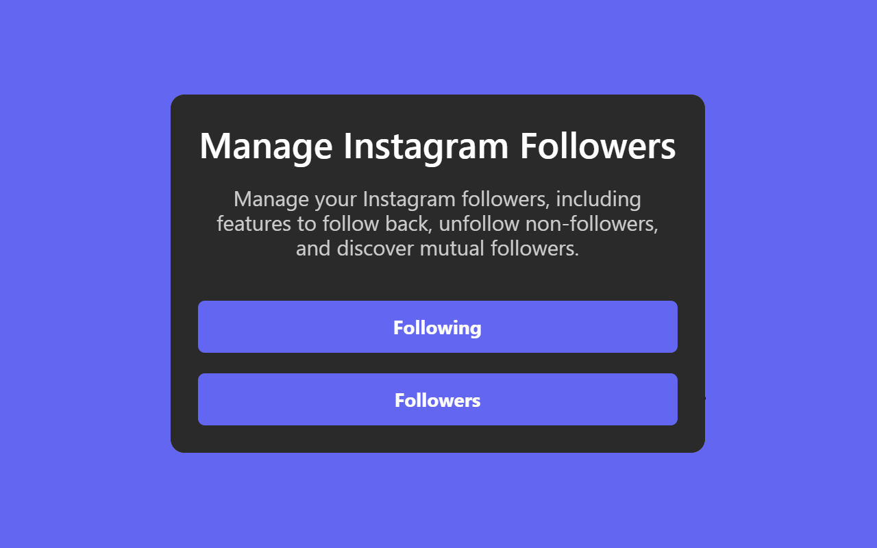 Manage Instagram Followers chrome谷歌浏览器插件_扩展第4张截图