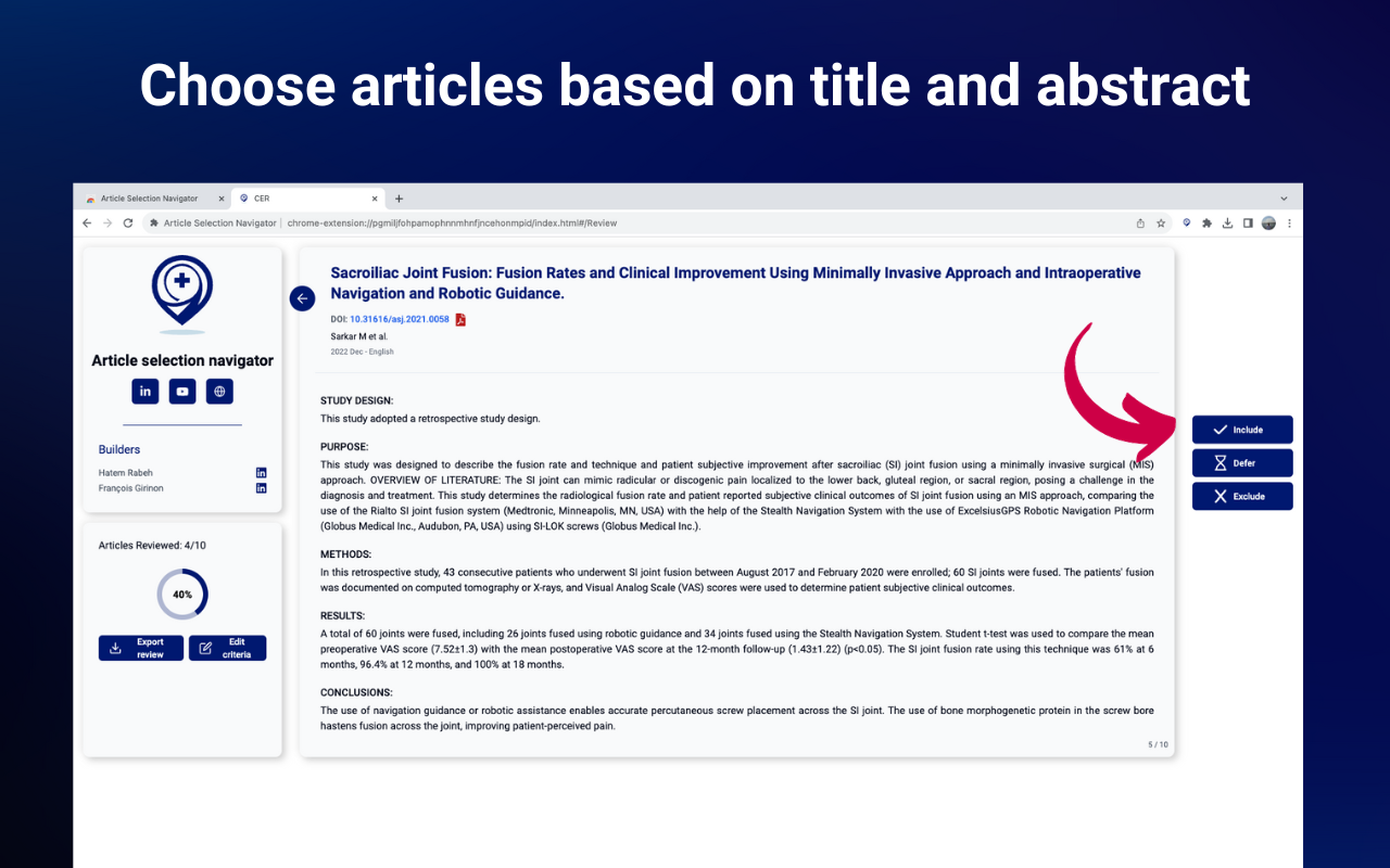 Article Selection Navigator chrome谷歌浏览器插件_扩展第2张截图