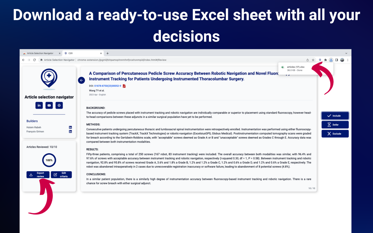 Article Selection Navigator chrome谷歌浏览器插件_扩展第3张截图