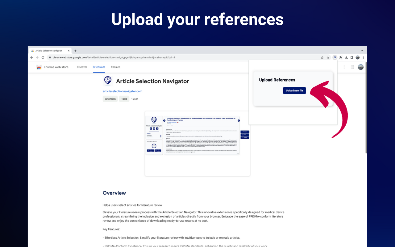 Article Selection Navigator chrome谷歌浏览器插件_扩展第4张截图