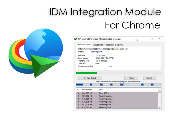 IDM Chrome Extension chrome谷歌浏览器插件_扩展第1张截图