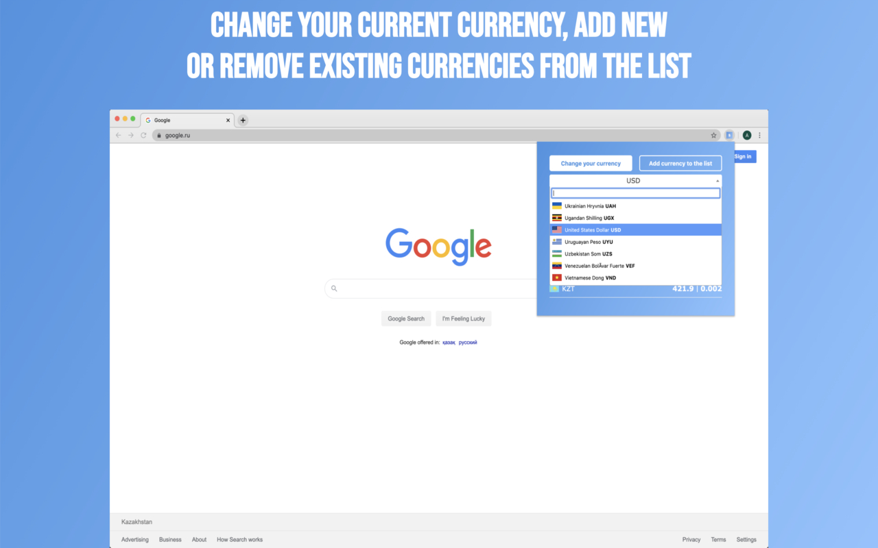 Exchange rates chrome谷歌浏览器插件_扩展第2张截图