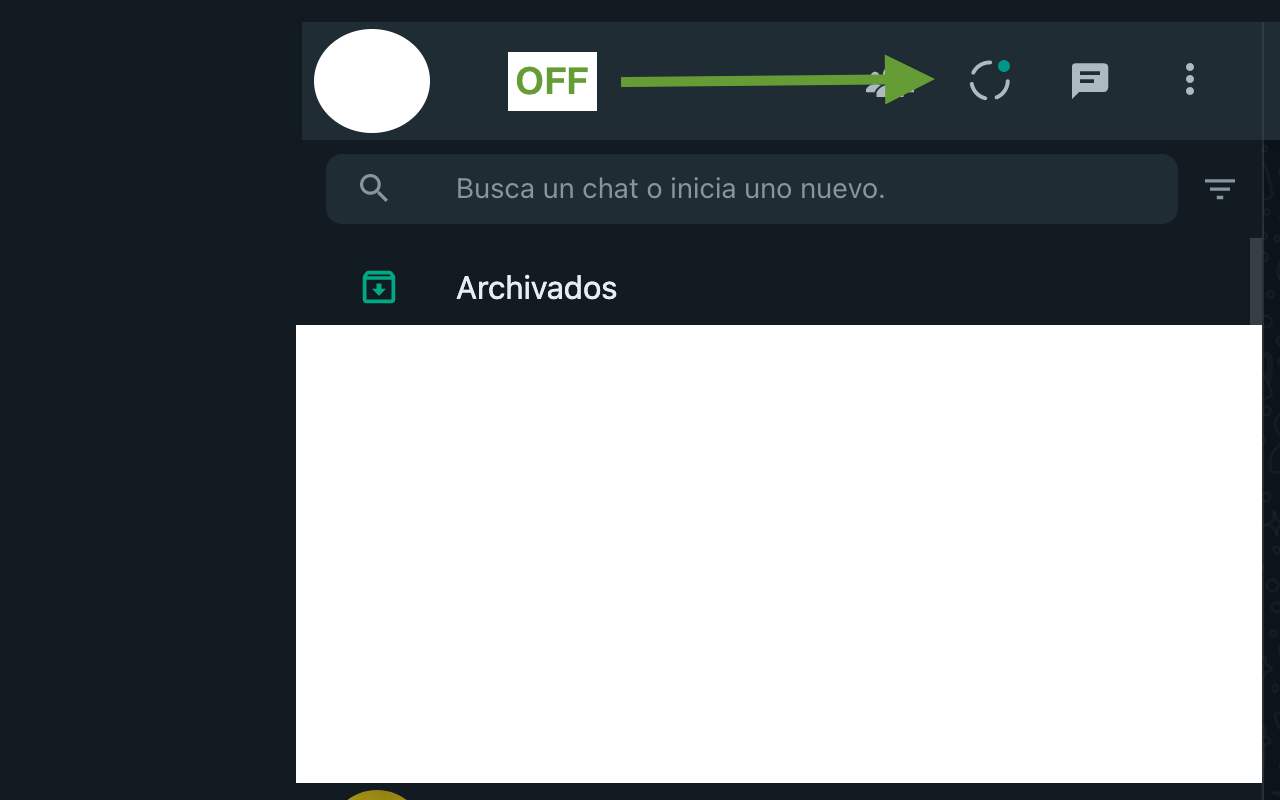 Hidden Whatsapp status chrome谷歌浏览器插件_扩展第2张截图