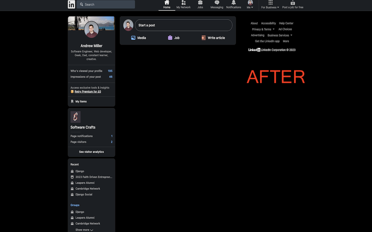 Linkedin UnHooked chrome谷歌浏览器插件_扩展第2张截图
