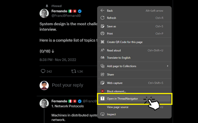 open in ThreadNavigator chrome谷歌浏览器插件_扩展第1张截图