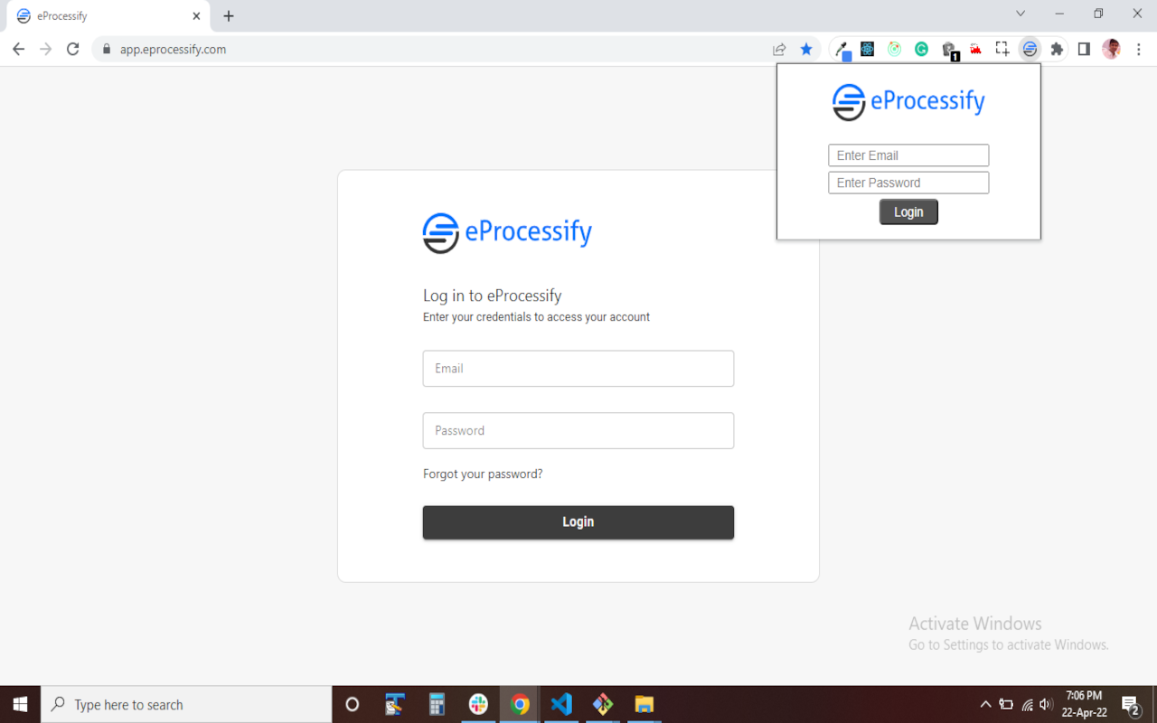 eprocessify-password-extension chrome谷歌浏览器插件_扩展第1张截图