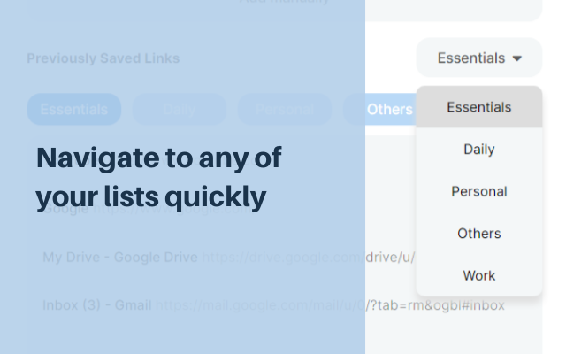 LinkSaver: Private Bookmark chrome谷歌浏览器插件_扩展第3张截图