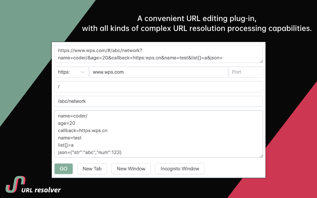 URL resolver chrome谷歌浏览器插件_扩展第1张截图