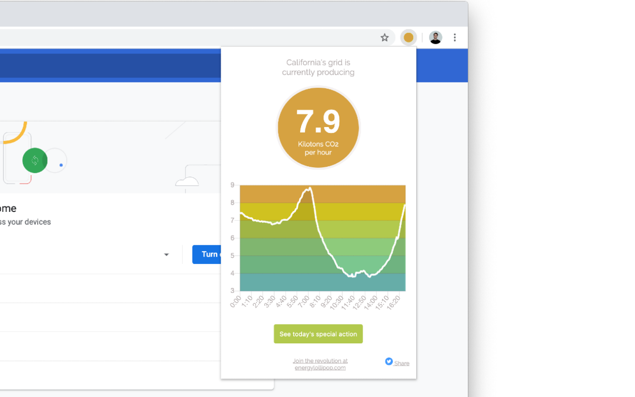 Energy Lollipop chrome谷歌浏览器插件_扩展第1张截图