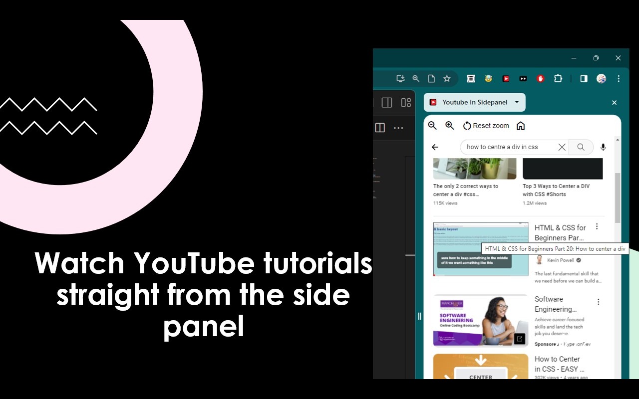 Youtube Side Panel chrome谷歌浏览器插件_扩展第1张截图