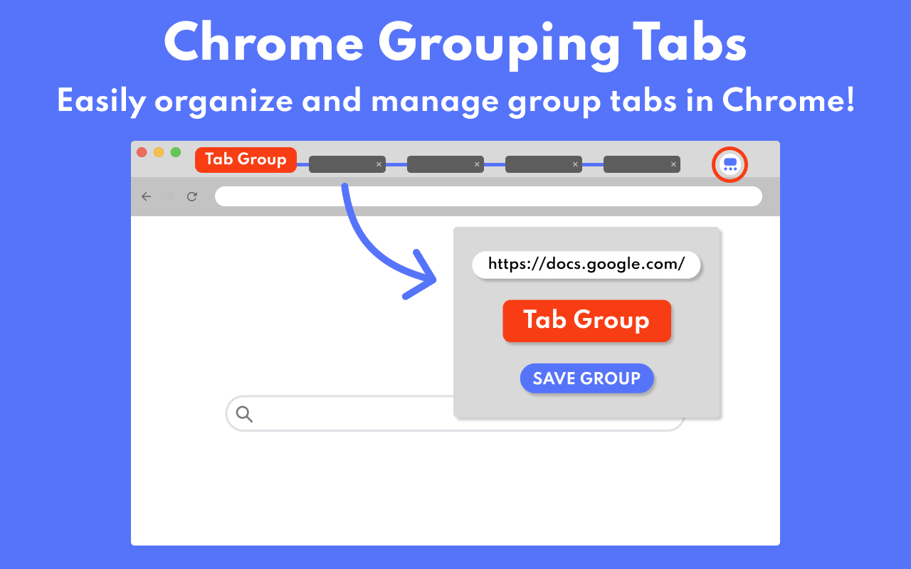 chrome 分组选项卡 chrome谷歌浏览器插件_扩展第1张截图