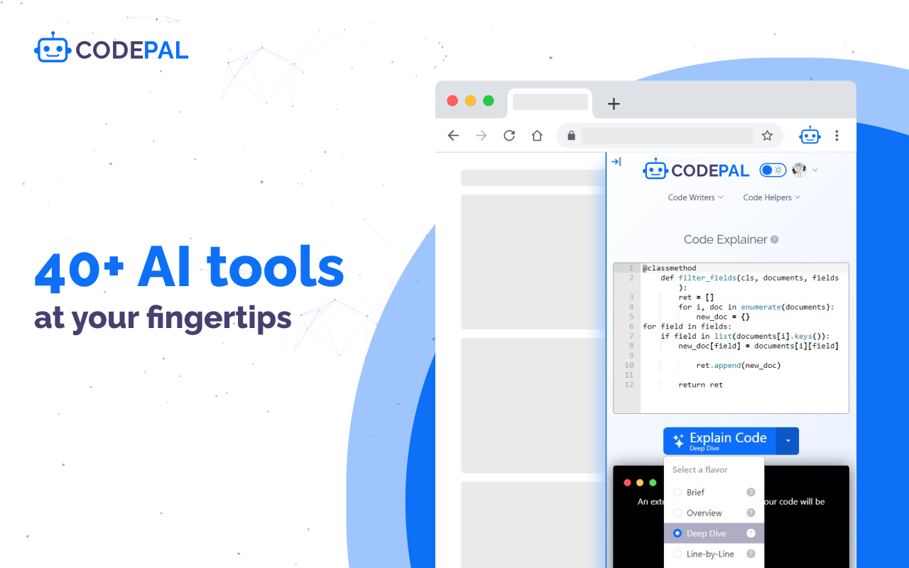 CodePal - The Ultimate Coding Companion chrome谷歌浏览器插件_扩展第2张截图