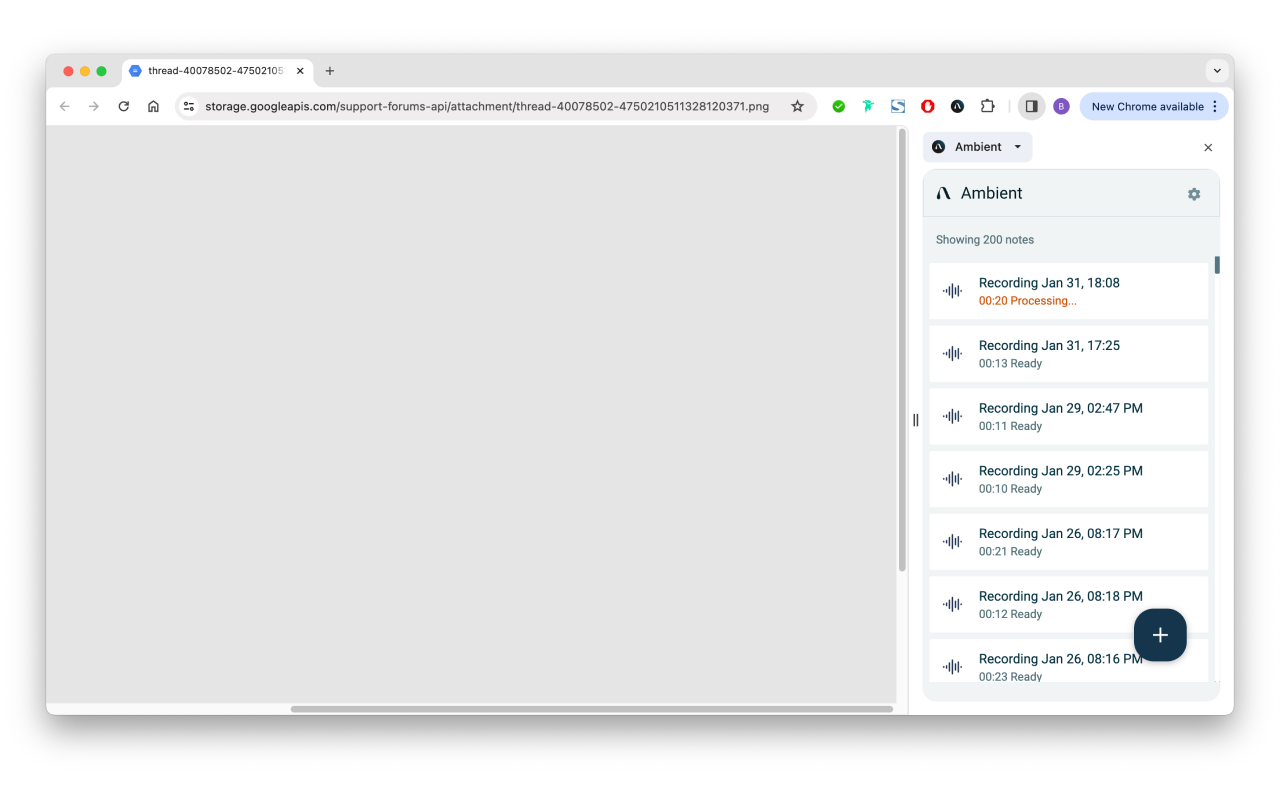 Augnito Ambient chrome谷歌浏览器插件_扩展第2张截图