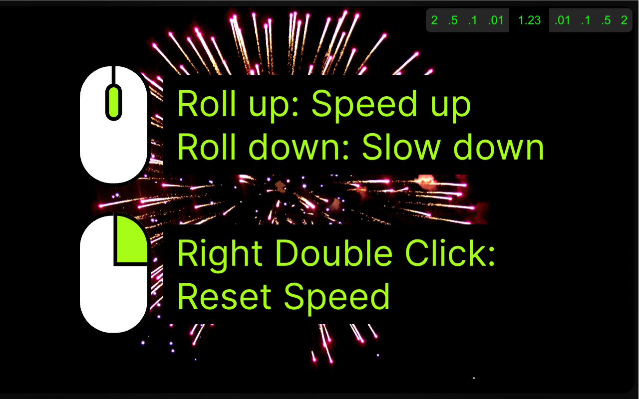 Web Video Speed Controller chrome谷歌浏览器插件_扩展第2张截图