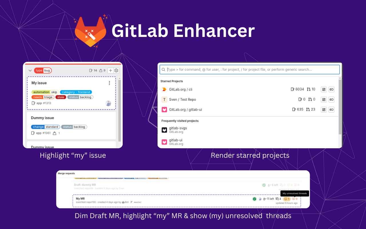 GitLab Enhancer chrome谷歌浏览器插件_扩展第1张截图