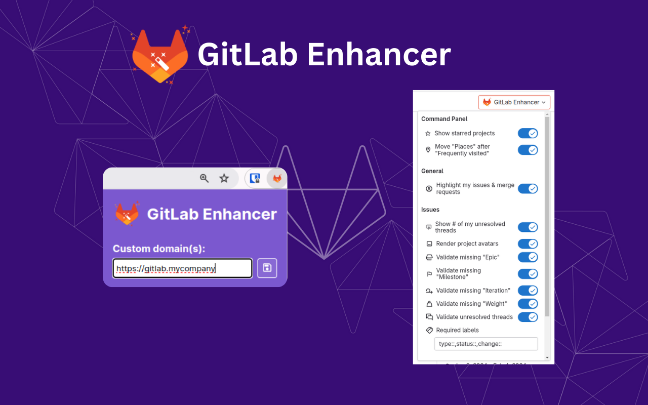 GitLab Enhancer chrome谷歌浏览器插件_扩展第2张截图