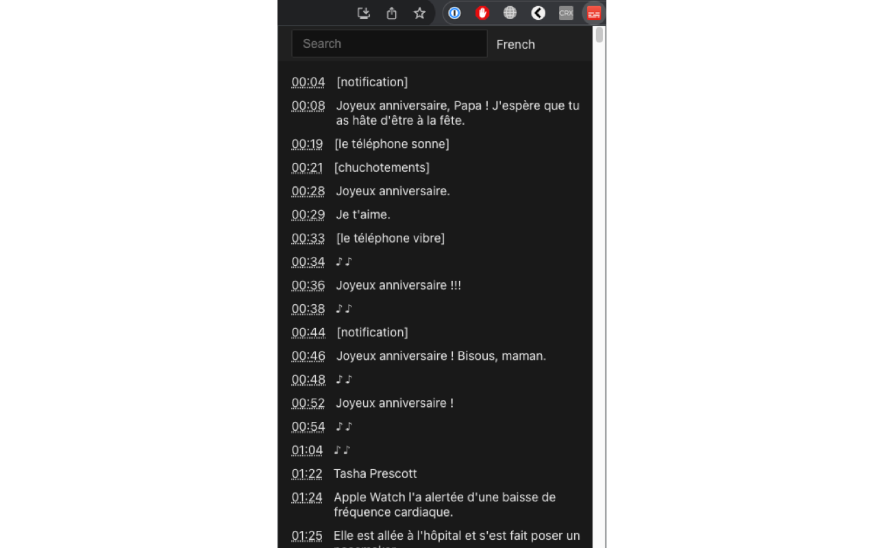 Subtitles Viewer For YouTube chrome谷歌浏览器插件_扩展第3张截图