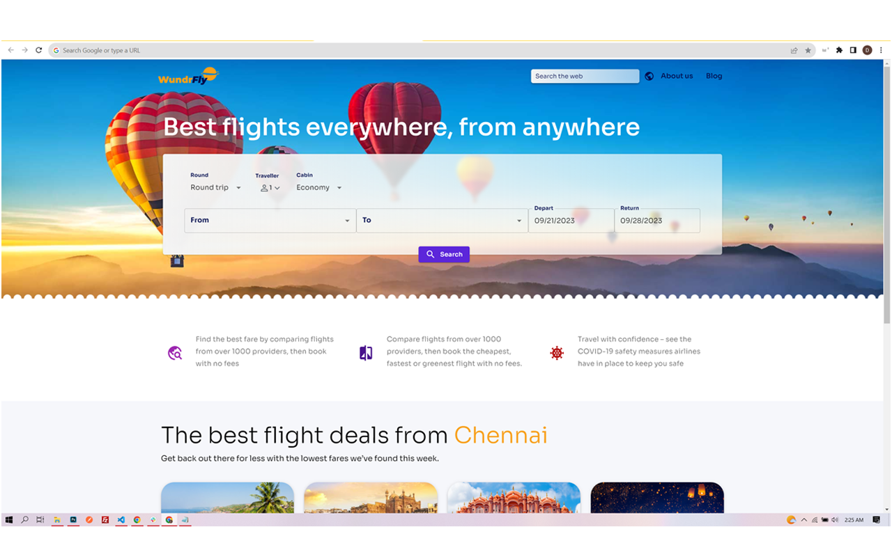 Wundrfly - Search Affordable & Cheap Flights chrome谷歌浏览器插件_扩展第1张截图