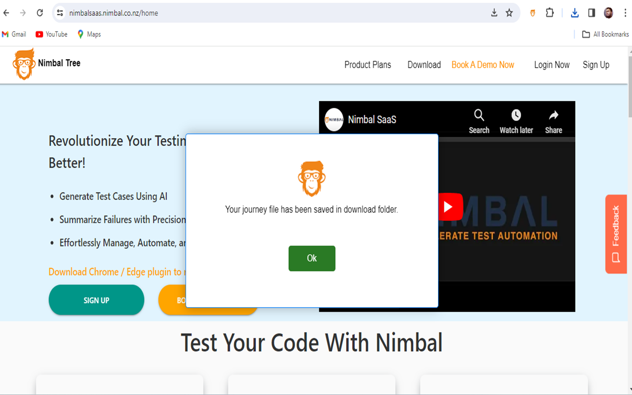 Nimbal User Journey chrome谷歌浏览器插件_扩展第2张截图
