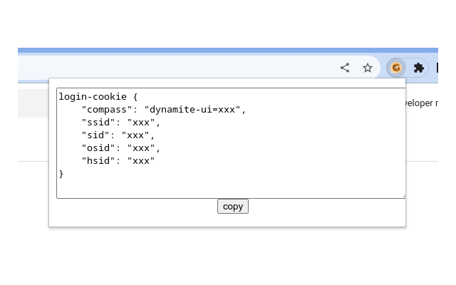 Matrix-GChat Bridge Login Cookie Generator chrome谷歌浏览器插件_扩展第1张截图