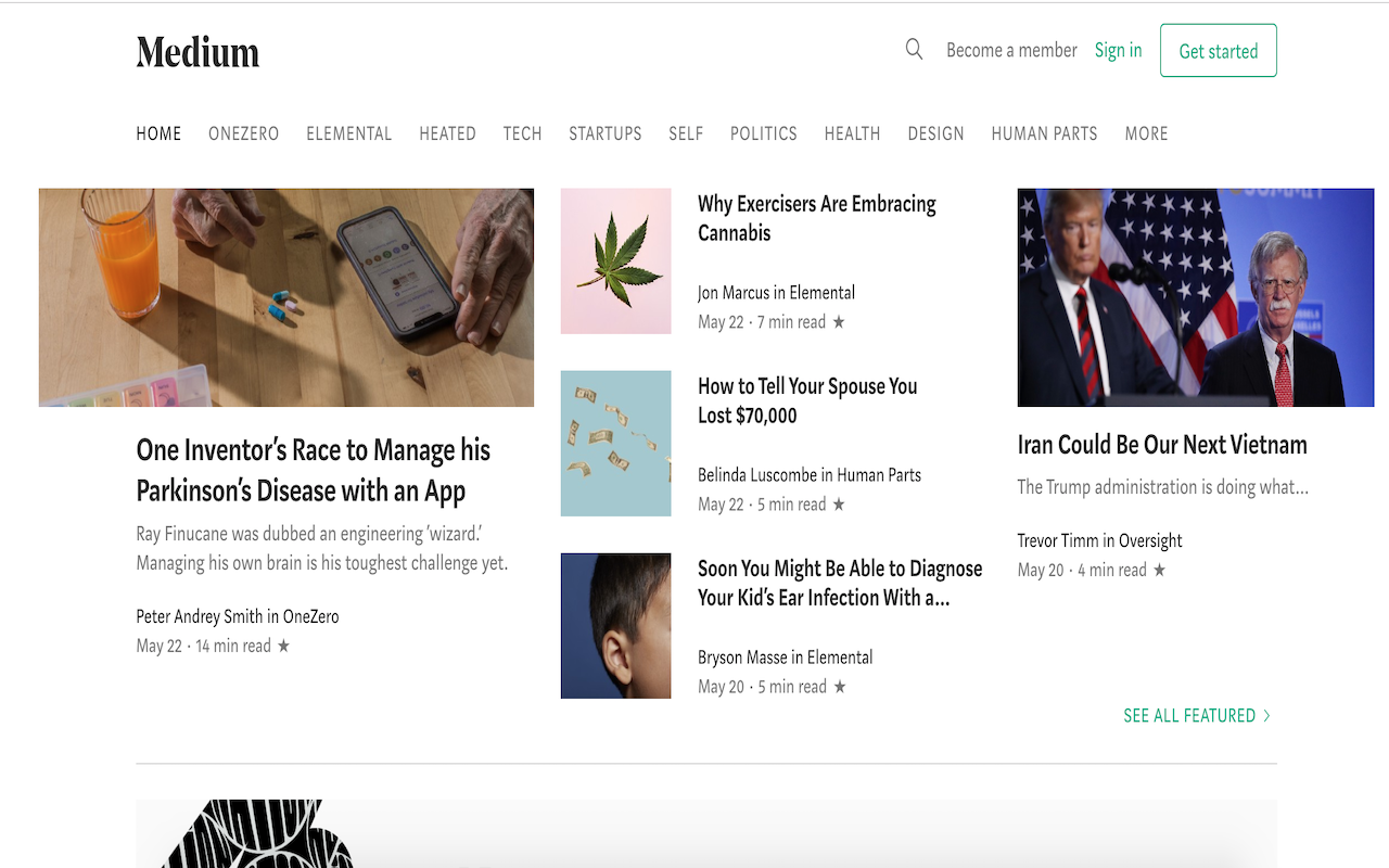 Medium Banner Remover chrome谷歌浏览器插件_扩展第1张截图