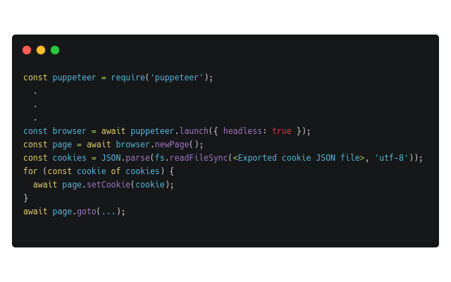 Export cookie JSON file for Puppeteer chrome谷歌浏览器插件_扩展第3张截图