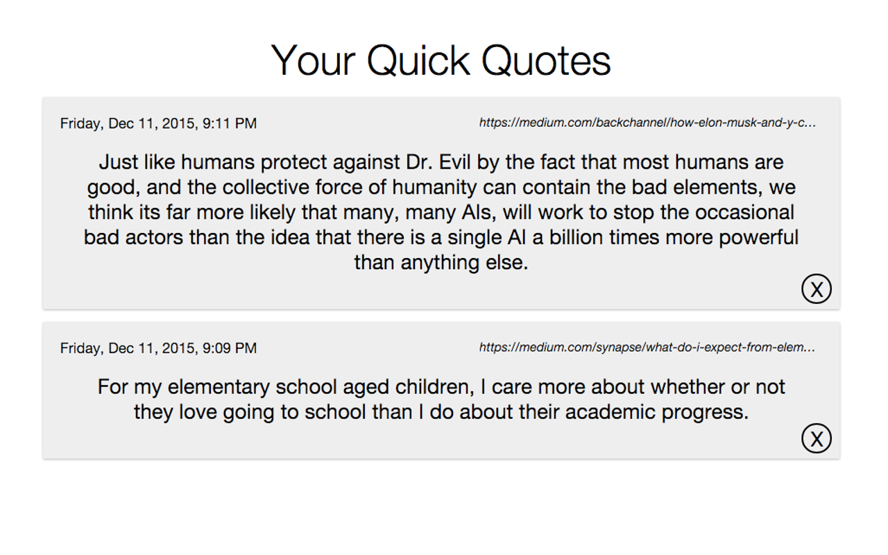 Quick Quotes chrome谷歌浏览器插件_扩展第2张截图