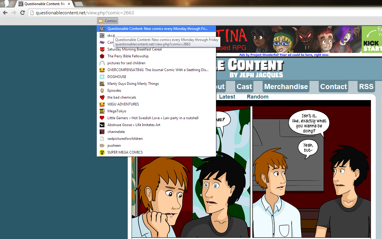Update/Add Comic chrome谷歌浏览器插件_扩展第2张截图