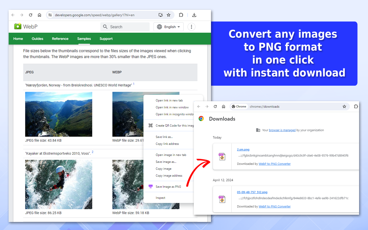 WebP 到 PNG 转换器 chrome谷歌浏览器插件_扩展第1张截图